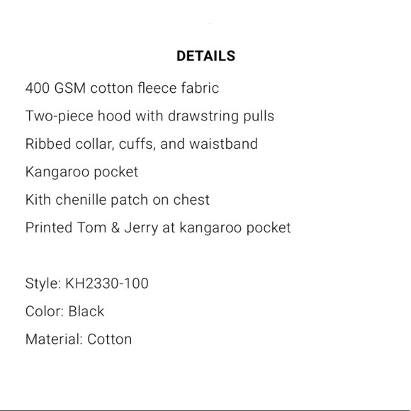 🆕 Kith Tom & Jerry Hoody - Picture 7 of 7